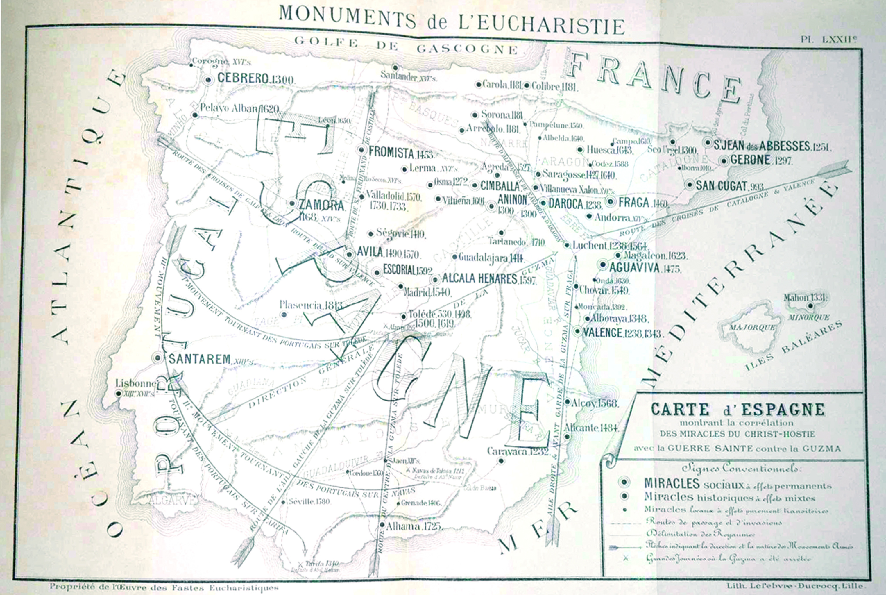 de Fasten LES MIRACLES de L'EUCHARISTIE pour LA FRANCE.